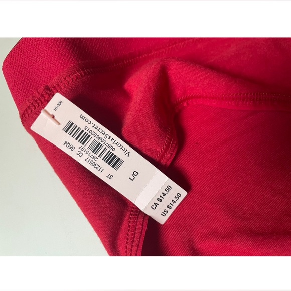 Victoria’s Secret Hipster/HIPHUGGER, Color: Red, Size: Large - Picture 4 of 6